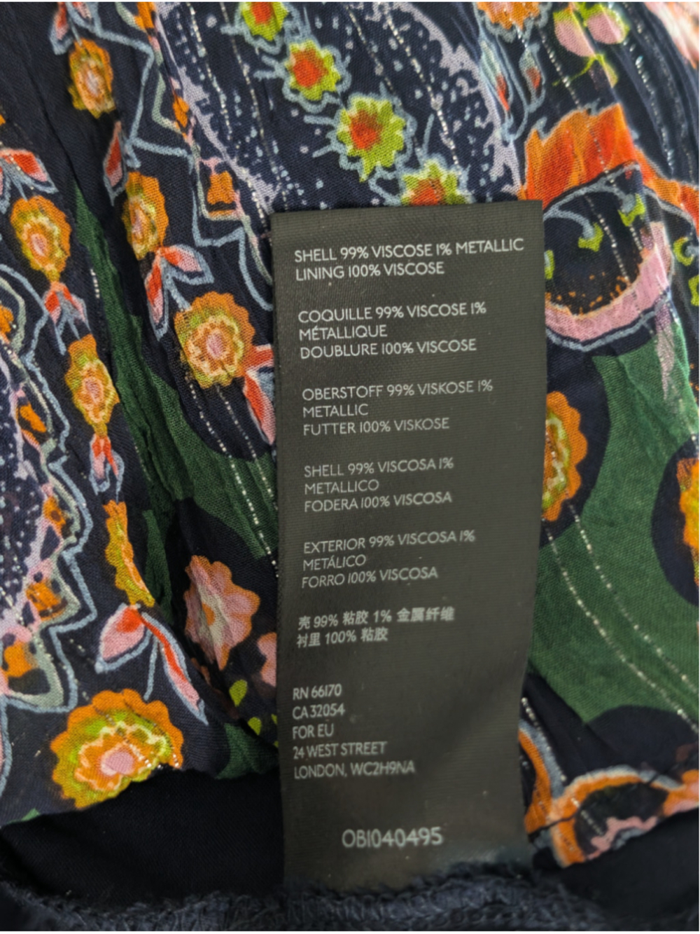 Anthropologie 0 Elmira Tiered Ruffle Midi Sleeveless Floral Paisley Sheer - Picture 13 of 14